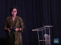 Momen Sri Mulyani Peringati Hari Anti Korupsi di Kantor Pajak