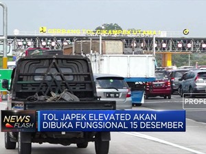 Libur Nataru, Pemerintah Buka Sejumlah Tol Secara Fungsional