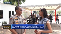 Hasil Olah TKP Ledakan di Monas, Ini Penjelasan Polda Metro