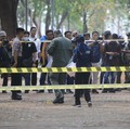 Begini Penampakan Usai Ledakan Granat Asap di Monas