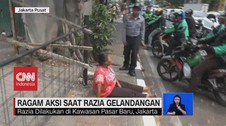 VIDEO: Dirazia Satpol PP, Gelandangan Histeris