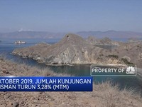 Oktober 2019, Kunjungan Wisatawan Mancanegara Merosot 3,28%