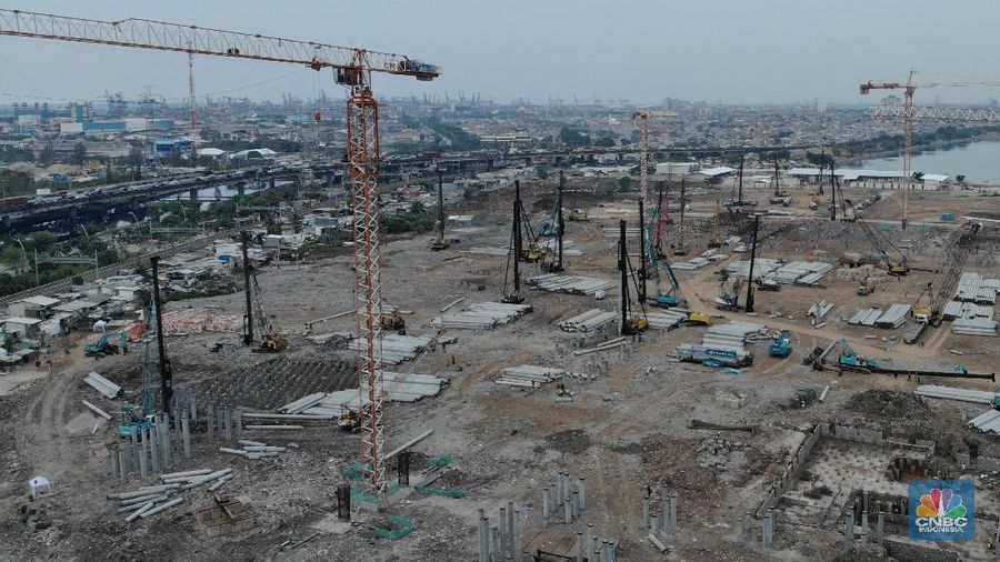 Pembangunan stadion ini ditargetkan rampung pada 2021.