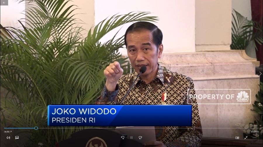 Presiden Joko Widodo (Jokowi) telah menyampaikan keseriusannya untuk melarang ekspor minerba.