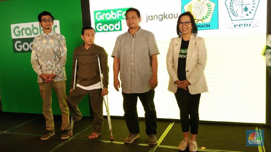 Grab Indonesia bekerjasama dengan Jangkau untuk penyaluran donasi menggunakan GrabRewards.