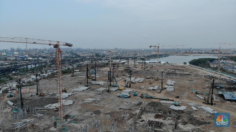 Pembangunan stadion ini ditargetkan rampung pada 2021.