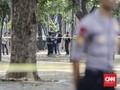 Olah TKP Ledakan di Monas, Brimob dan TNI Amankan Lokasi