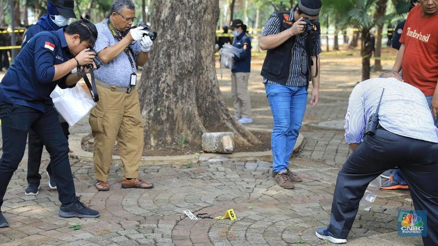 Polda Metro Jaya memastikan ledakan di Monas berasal dari granat asap.