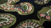 Taman Everglades kian berubah fungsi. Ini adalah bukti bahwa lapisan gambut tebal yang mendukung ekosistem telah runtuh. (AP Photo/Robert F. Bukaty)