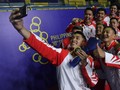 FOTO: Badminton Putra Indonesia Pertahankan Emas di SEA Games