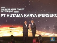 Berperan Krusial, Hutama Karya Dinobatkan The Best SOE