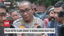 VIDEO: Polda Metro Klaim Granat di Monas Bukan Milik Polisi