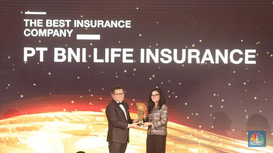 PT BNI Life Insurance meraih penghargaan sebagai The Best Insurance Company dalam CNBC Indonesia Awards 2019.