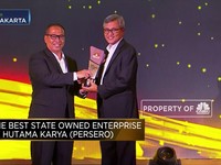 Hutama Karya, Pemenang The Best State Owned Enterprise