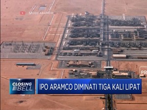 Minat Investor Terhadap IPO Saudi Aramco Melonjak Tiga Kali
