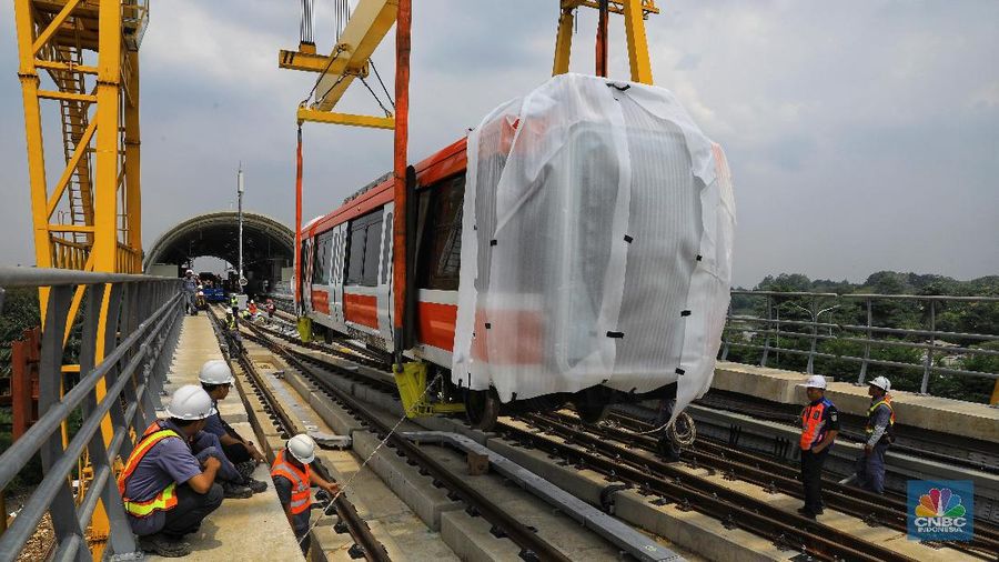 Proyek LRT dapat dana segar Rp 4,2 triliun.