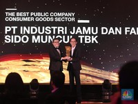 SIDO Raih The Best Public Company Consumer Goods Sector