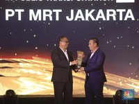 MRT Jakarta Incar 100.000 Penumpang per Hari