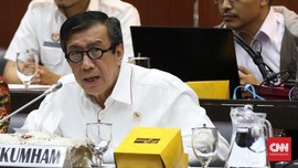 Dicecar Komisi III, Yasonna Bersumpah Tak Kenal Harun Masiku