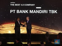Jadi The Best 4.0 Company, Bank Mandiri Makin Pacu Kinerja