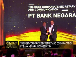 BNI, Pemenang The Best Corporate Secretary & Communication