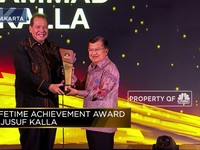 Jusuf Kalla, Lifetime Achievement CNBC Indonesia Award 2019