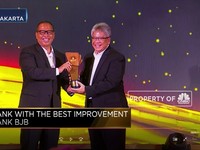 Bank BJB, Pemenang Bank With The Most Improvement