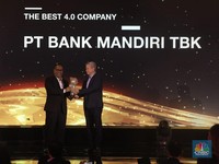 Penuh Inovasi, Bank Mandiri Raih The Best 4.0 Company