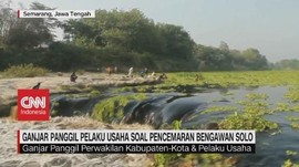 VIDEO: Bengawan Solo Tercemar, Ganjar Panggil Pelaku Usaha