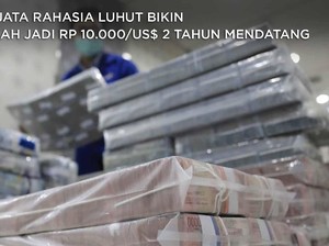 Intip Senjata Rahasia Luhut Bawa Rupiah Jadi Rp 10.000/US$