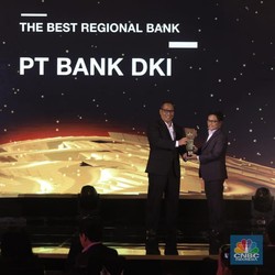 Krusial Bagi Jakarta, Bank DKI Raih The Best Regional Bank