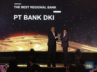 Krusial Bagi Jakarta, Bank DKI Raih The Best Regional Bank