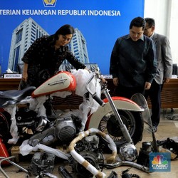 Harley Selundupan di Garuda Berpotensi Rugikan Negara Rp1,5 M