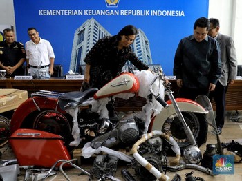 Erick Thohir Sebut Motor Harley Milik AA, Dirut Garuda!