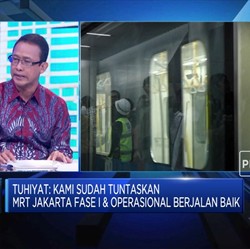Kinerja Positif MRT Jakarta di Tahun Pertama Beroperasi