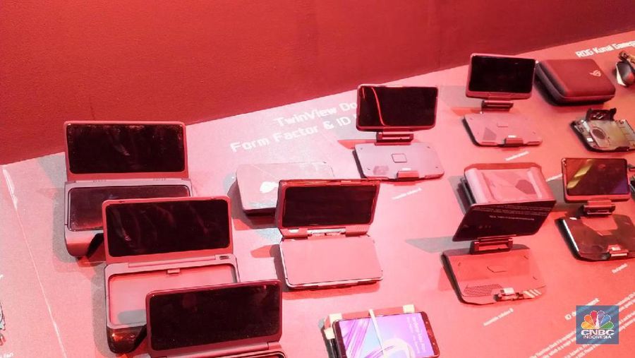 Handphone Asus ROG (CNBC Indonesia/Arif Budiansyah)