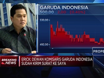Buntut Harley Selundupan, Erick Thohir Copot Dirut Garuda