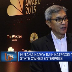 Hutama Karya Raih Penghargaan di CNBC Indonesia Award