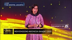 Sri Mulyani, The Best Minister CNBC Indonesia Award 2019