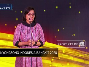 Sri Mulyani, The Best Minister CNBC Indonesia Award 2019