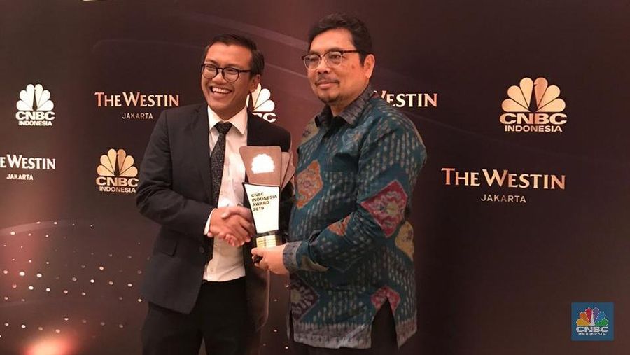 Kementerian Keuangan RI meraih penghargaan pada CNBC Indonesia Award 2019 untuk kategori The Best Ministry.