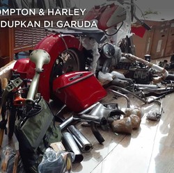 Begini Nasib Harley dan Brompton Selundupan Garuda