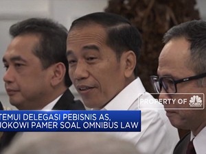 Jokowi Terima Delegasi US-Asean Business Council