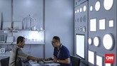 Pameran yang diikuti lebih dari 350 perusahaan pemasok barang elektronik dari berbagai negara ini berlangsung hingga 7 Desember 2019. (CNN Indonesia/Bisma Septalisma).