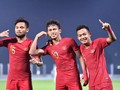 FOTO: Pesta Indonesia ke Gawang Laos dan Lolos ke Semifinal