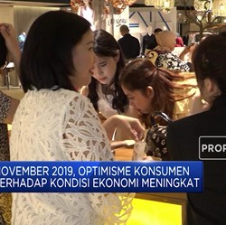 November 2019, Optimisme Konsumen Meningkat