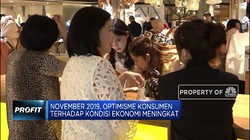 November 2019, Optimisme Konsumen Meningkat