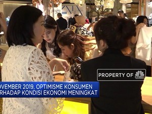 November 2019, Optimisme Konsumen Meningkat