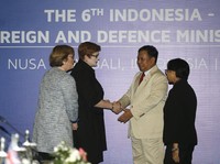Duet Prabowo-Retno Temui Menhan-Menlu Australia, Ada Apa?