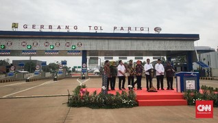 Resmikan Tol Kunciran-Serpong, Jokowi Ingin Kerek Daya Saing